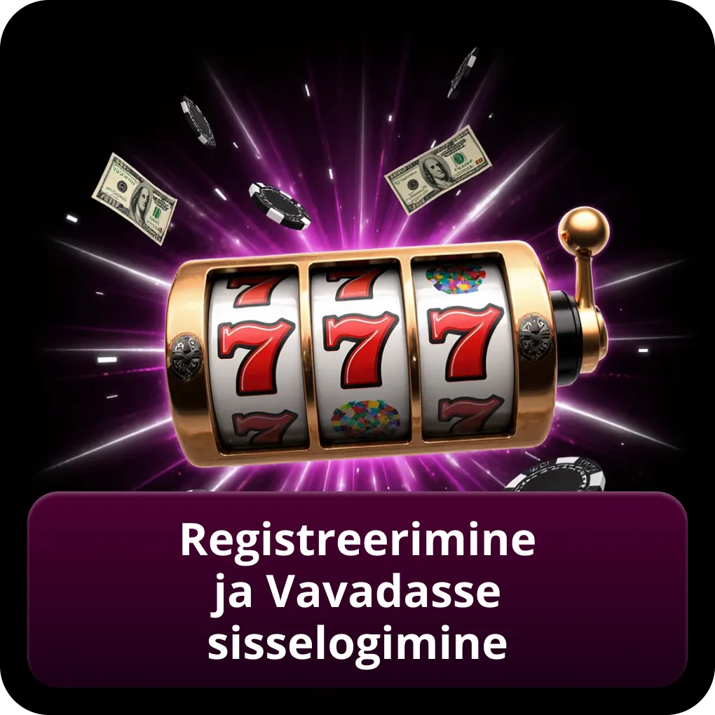 Registreerimine ja Vavadasse sisselogimine