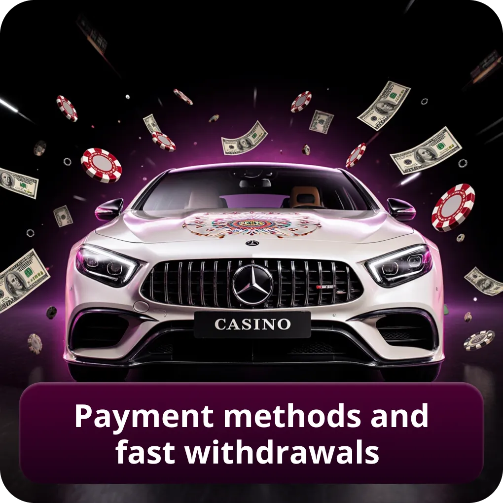 Payment methods and fast withdrawals