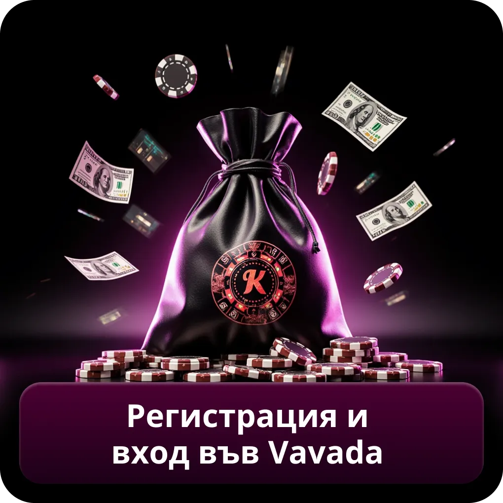 Регистрация и вход във Vavada